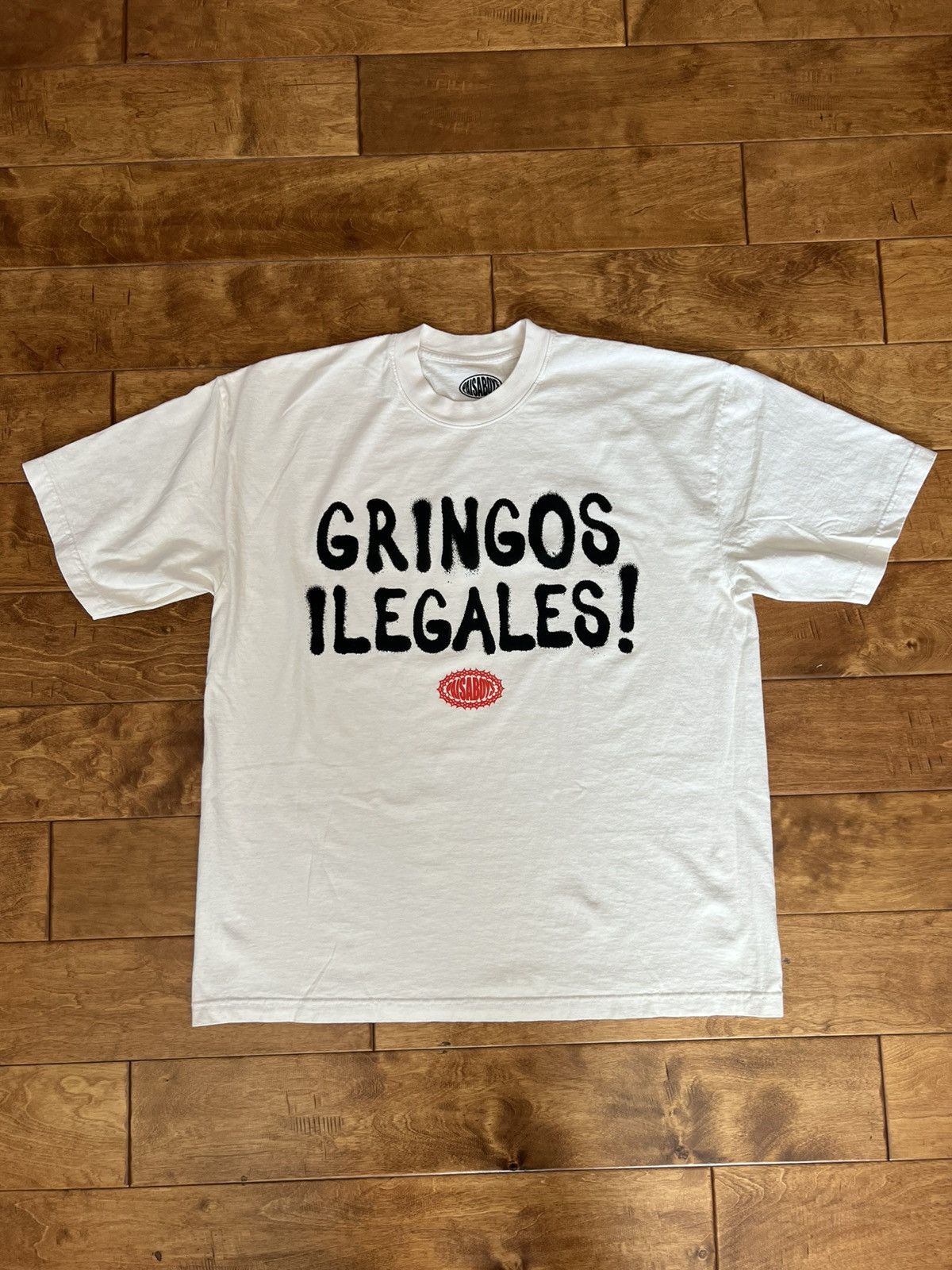PAISABOYS Gringos Ilegales! T-Shirt size XL