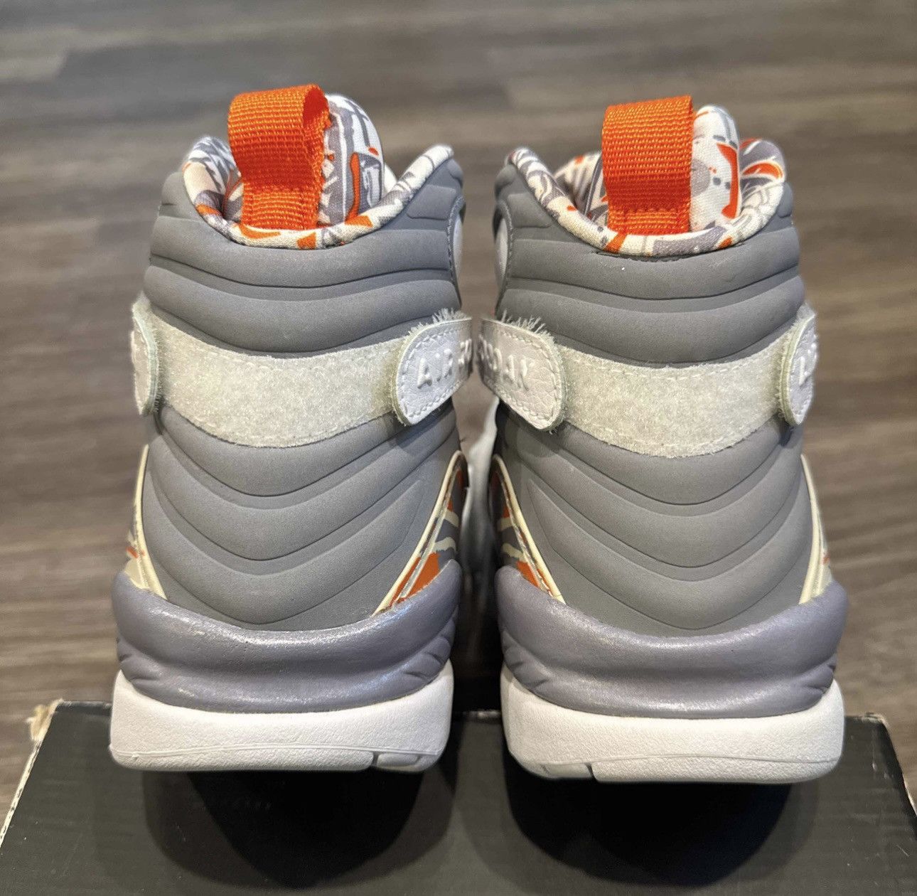 Nike Air Jordan 8 Orange Blaze Size US 9.5 / EU 42-43 - 4 Thumbnail