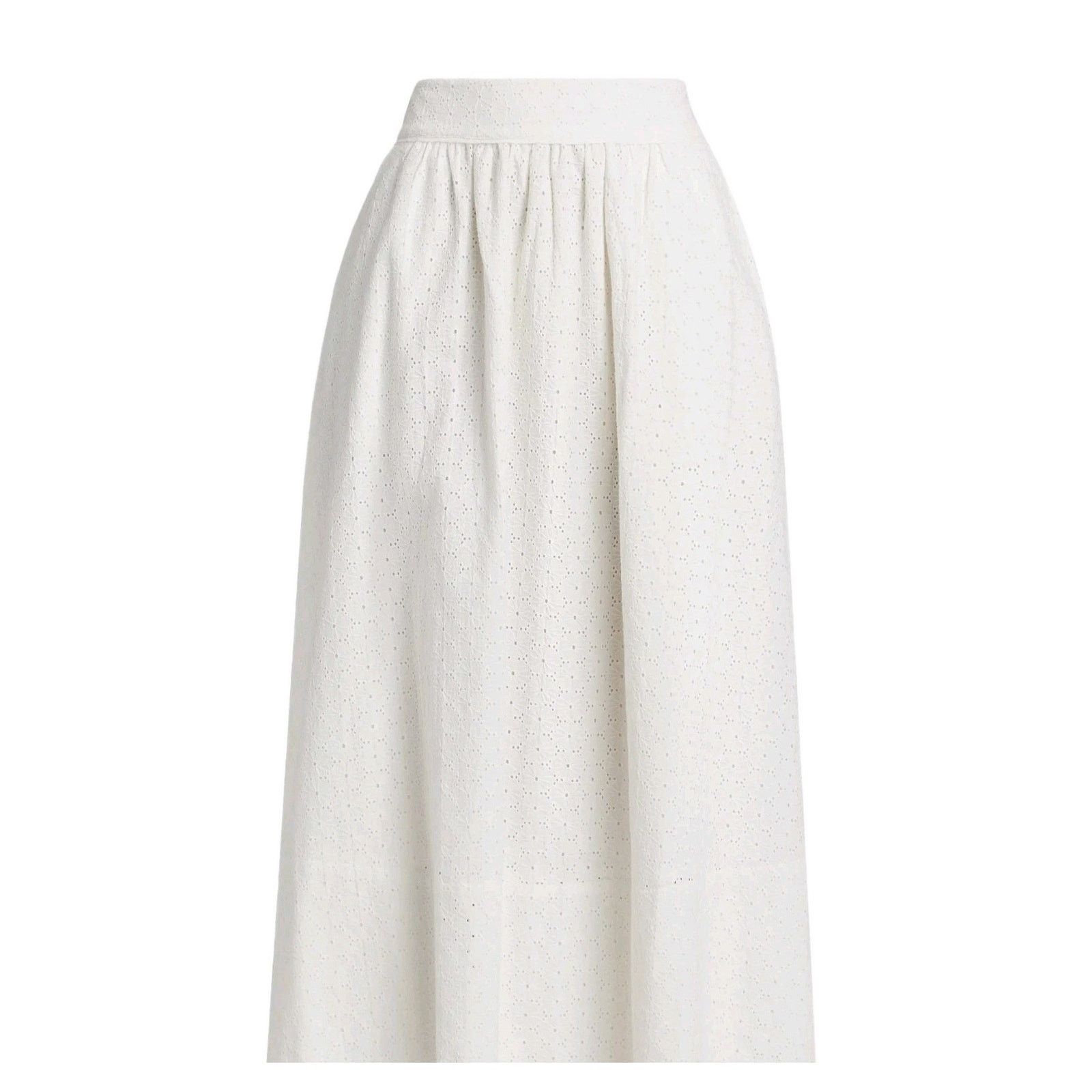 Paige Paige Women's Ojai Cotton Denim Midi Skirt Size 2 Waist 26 Size 26" / US 2 / IT 38 - 8 Thumbnail