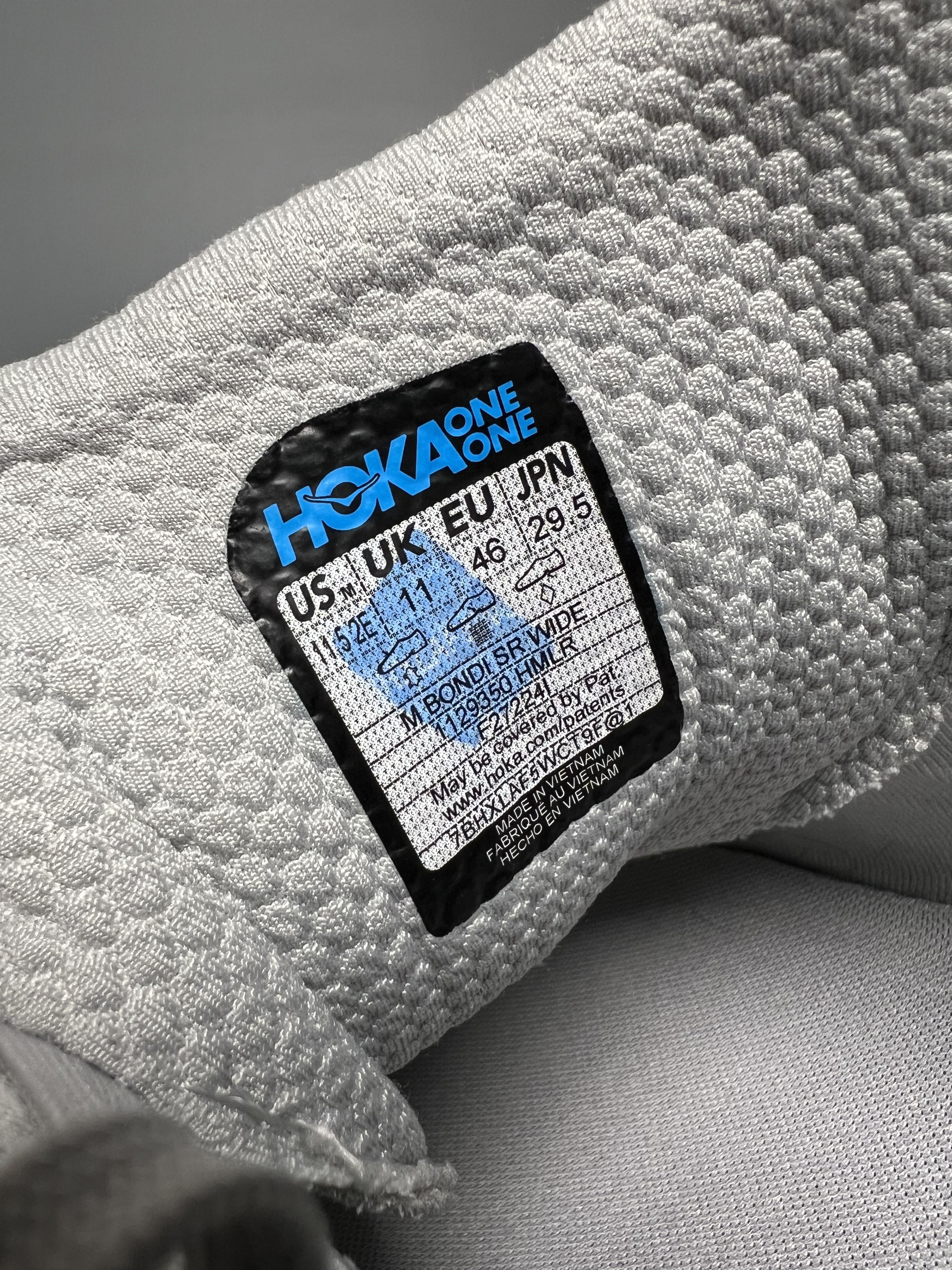 Hoka × Leather 11.5 EE Hoka One One Bondi SR Wide Running Shoes Walking Size US 11.5 / EU 44-45 - 19 Thumbnail