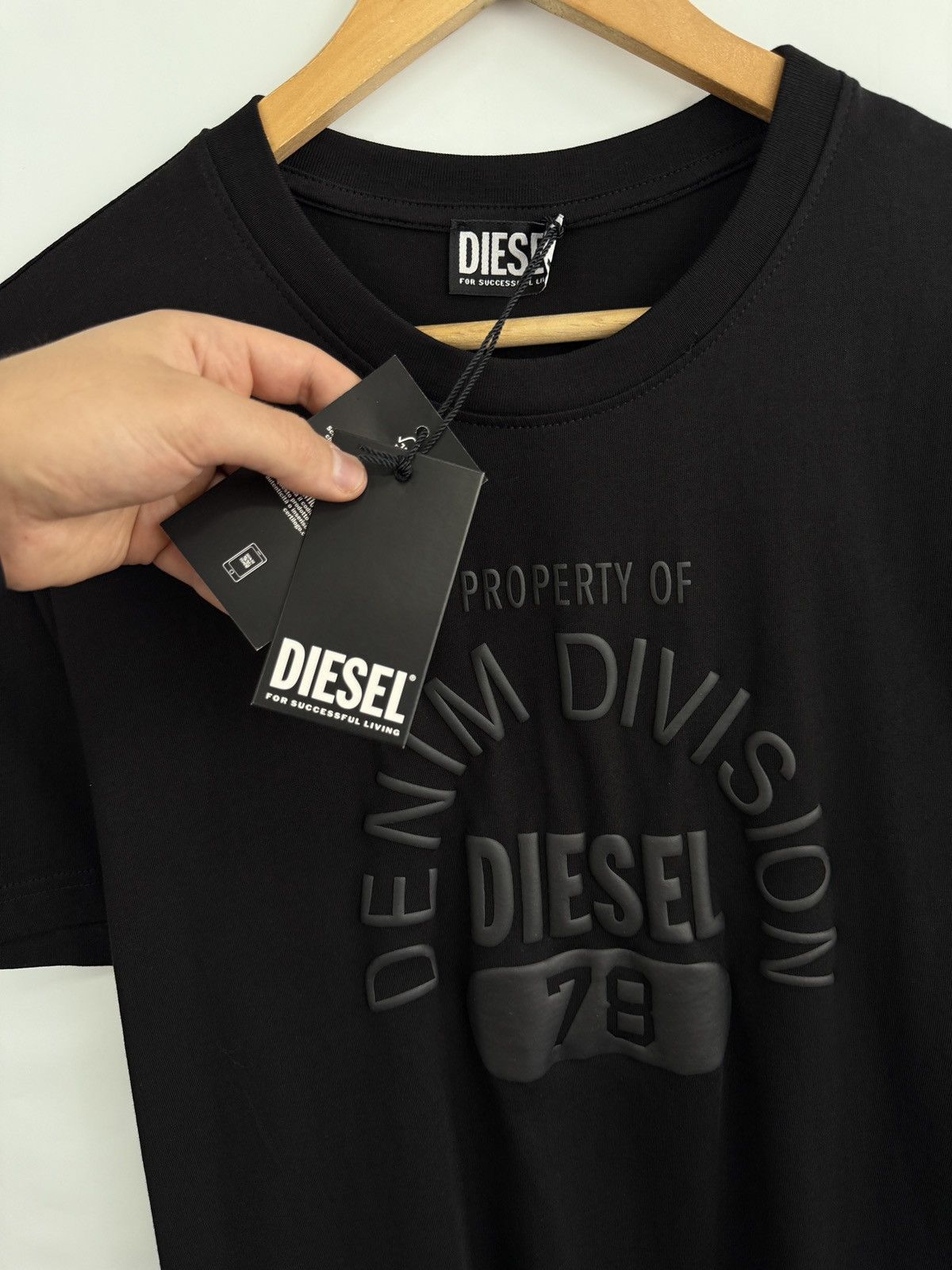 Diesel 🇺🇸❗️NEW Diesel For Successful Living T-Shirt Y2K Size US XL / EU 56 / 4 - 5 Thumbnail