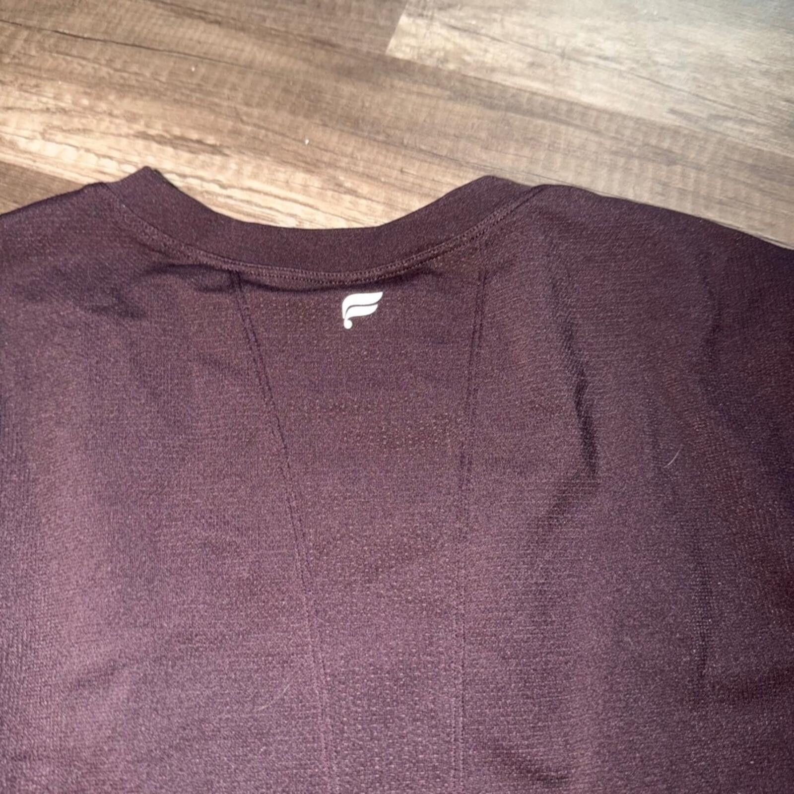 Fabletics Fabletics Womens Long Sleeve Burgundy Size M / US 6-8 / IT 42-44 - 4 Thumbnail