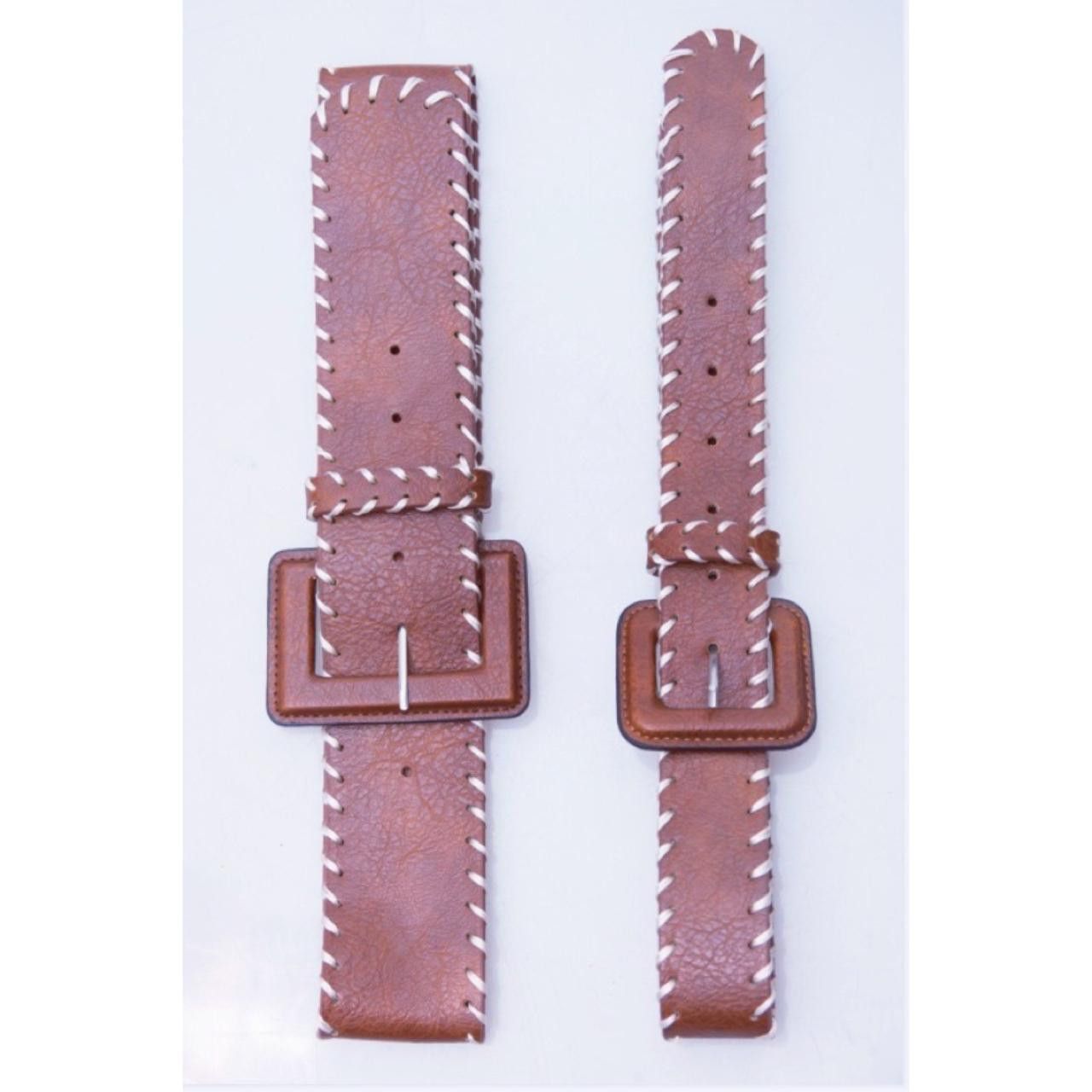 Other Rare Y2K Chunky Oversized Buckle Boho Belt OS Size ONE SIZE - 6 Thumbnail