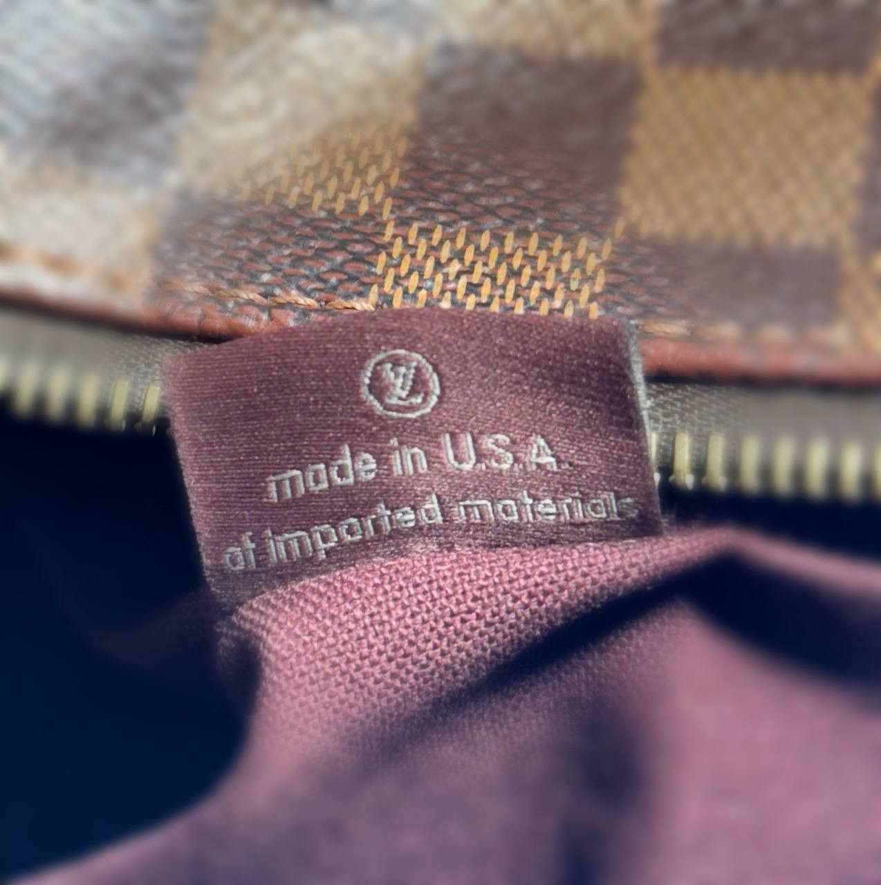 Louis Vuitton LOUIS VUITTON N41012 Damier Iena PM Tote Shoulder Bag Damier Size ONE SIZE - 13 Thumbnail