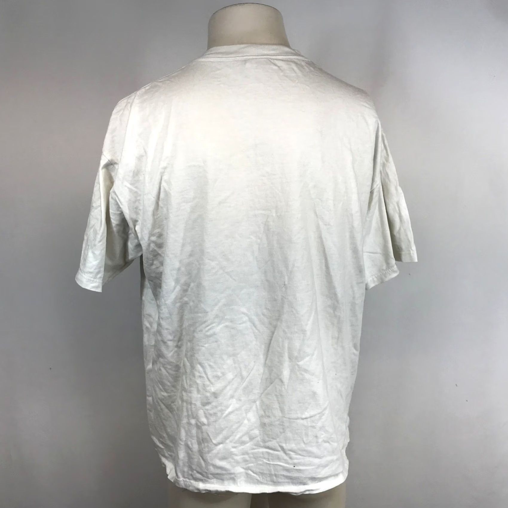 Jerzees VINTAGE Jerzees Hawaii Cocktail Graphic T-Shirt White Mens Large 90s Made in USA Size US L / EU 52-54 / 3 - 6 Thumbnail
