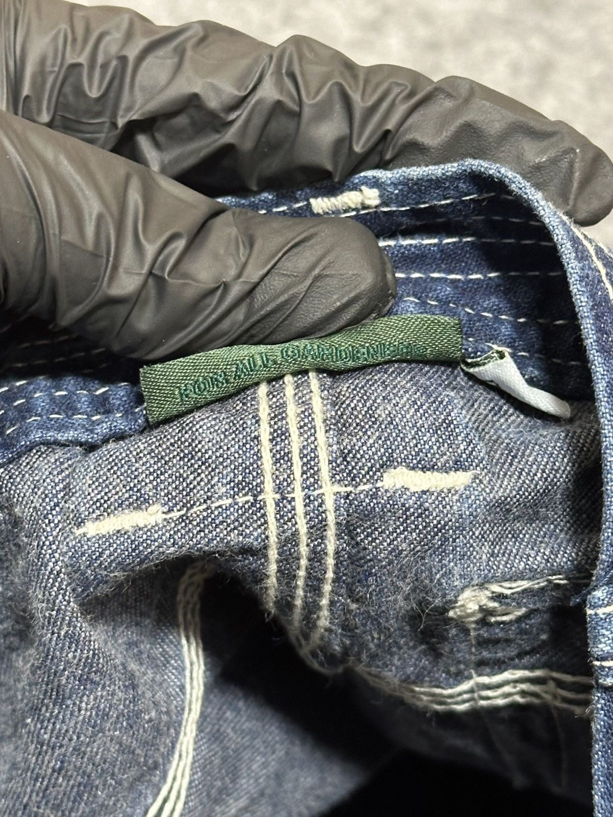 Sassafras Sassafras Japanese gardener denim work pants. Size US 33 - 17 Thumbnail
