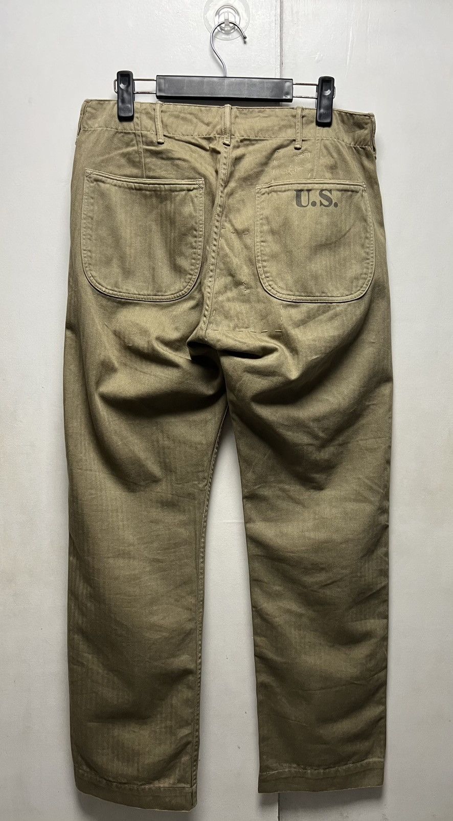 RRL Ralph Lauren RRL Ralph Lauren - Double RL U.S Military Distressed Pants Size US 30 / EU 46 - 18 Thumbnail