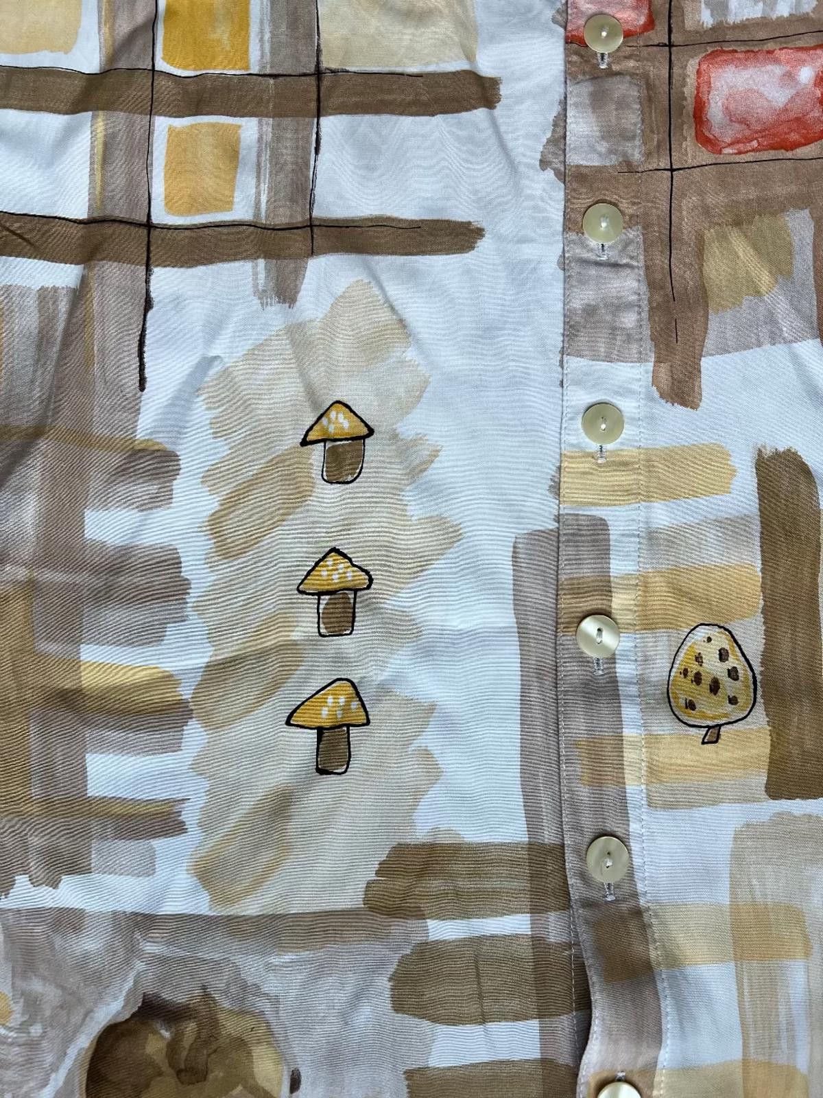 Other 90s Garden-core Patterned Button Up Size XL / US 12-14 / IT 48-50 - 5 Thumbnail