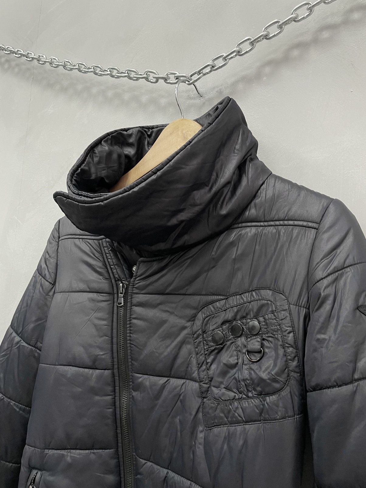 Diesel Diesel avant garde asymmetric bomber jacket Size S / US 4 / IT 40 - 6 Thumbnail