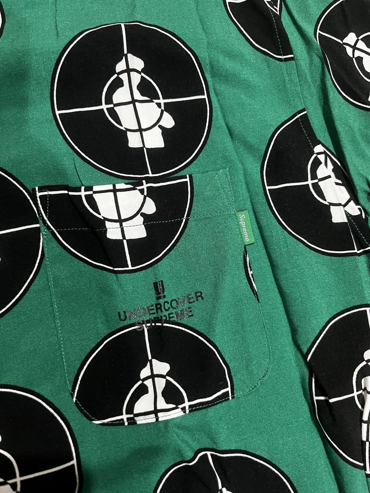 Supreme Supreme Undercover Public Enemy SS18 Rayon Button Down Shirt Size US M / EU 48-50 / 2 - 2 Thumbnail