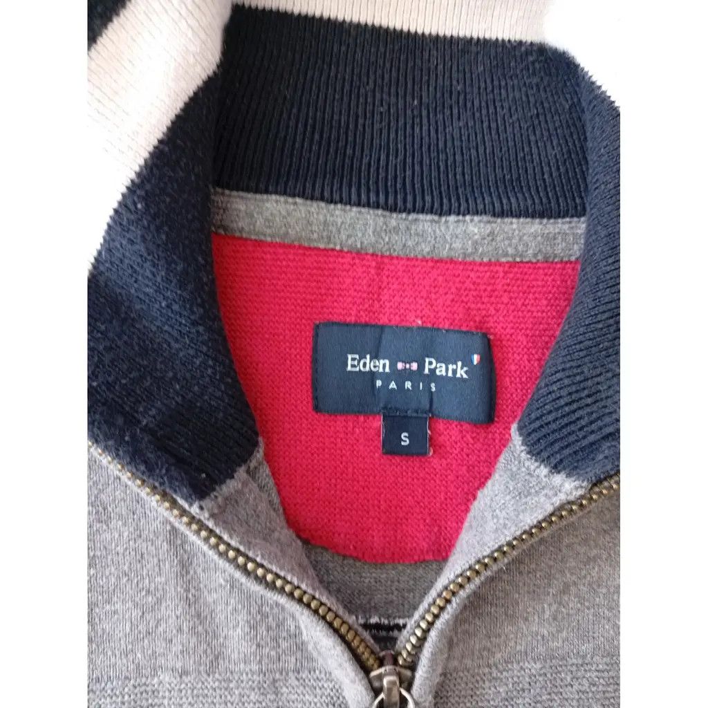 Other Eden Park French Flair Quarter Zip Sweater Size US S / EU 44-46 / 1 - 7 Thumbnail