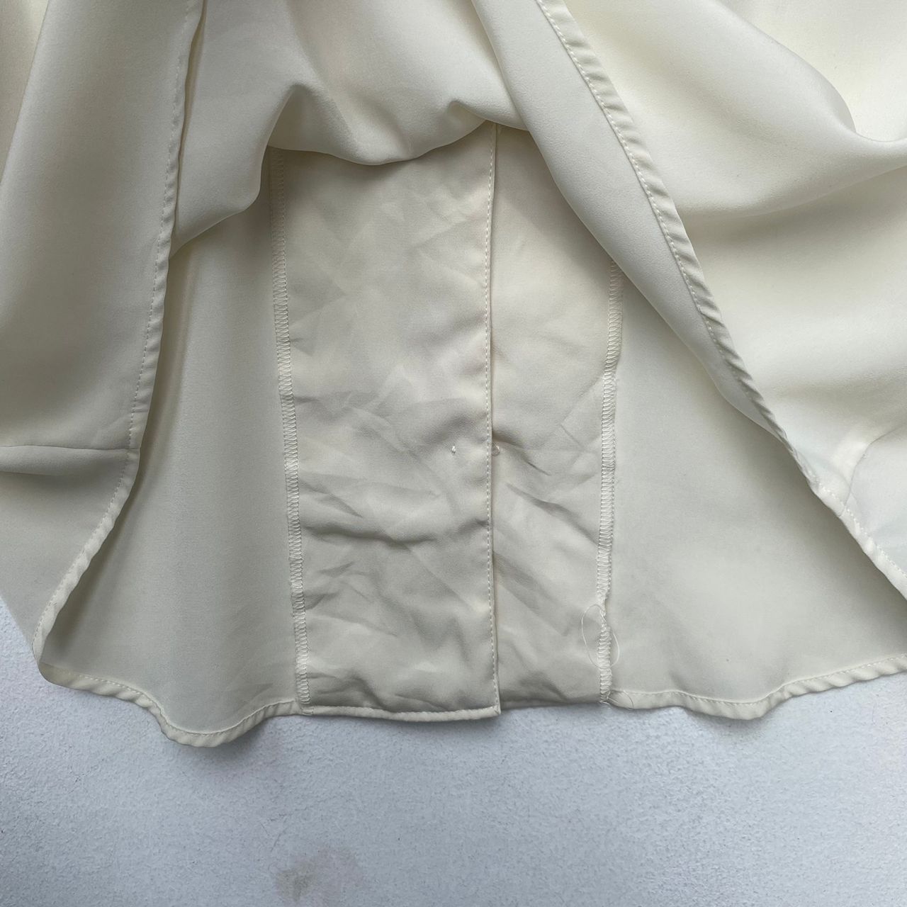 Vintage VINTAGE BLOUSE MEDIUM SIZE CREAM WHITE COLOUR Size M / US 6-8 / IT 42-44 - 6 Thumbnail