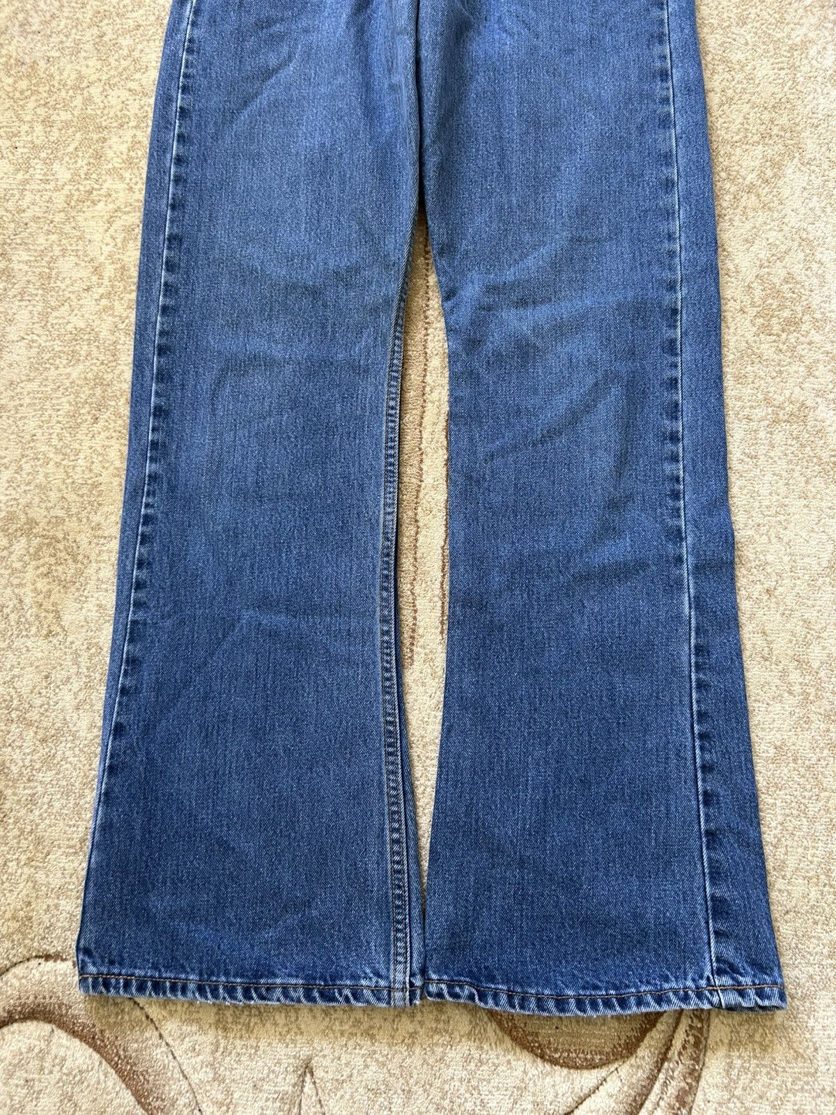 Levi's × Vintage Vintage 90s Levis 511 Flared Denim Jeans Size US 30 / EU 46 - 7 Thumbnail