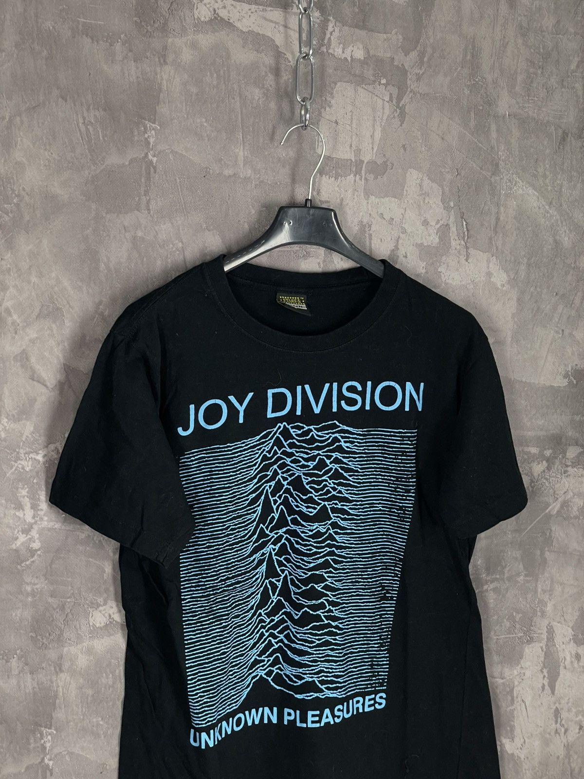 Band Tees × Joy Division × Vintage Joy Division Unknown Pleasures Y2k T-shirt Size US S / EU 44-46 / 1 - 6 Thumbnail