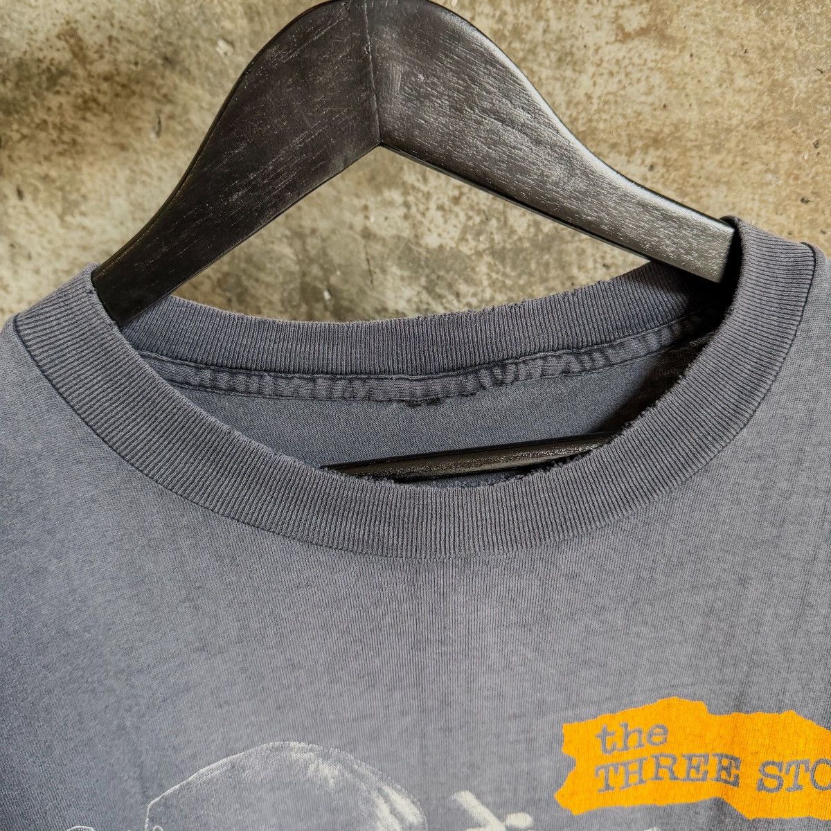 Vintage 90’s Vintage SUN FADED Three Stooges AOP Movie Promo T Shirt Size US L / EU 52-54 / 3 - 5 Thumbnail