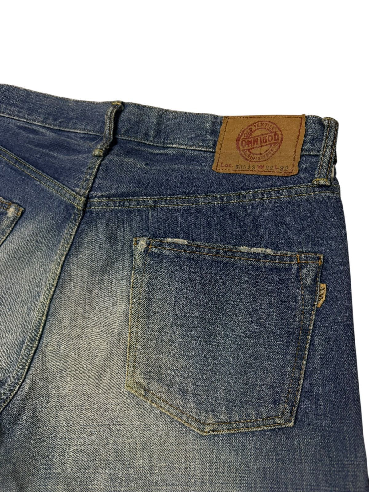 OMNIGOD Vintage 90s OMNIGOD Lot 50543 Japanese Denim Jeans | W33 Size US 33 - 10 Thumbnail