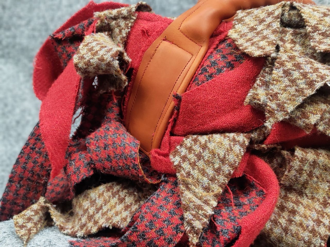 Harris Tweed Vintage Handmade Harris Tweed Women's bag with one handle Size ONE SIZE - 8 Thumbnail