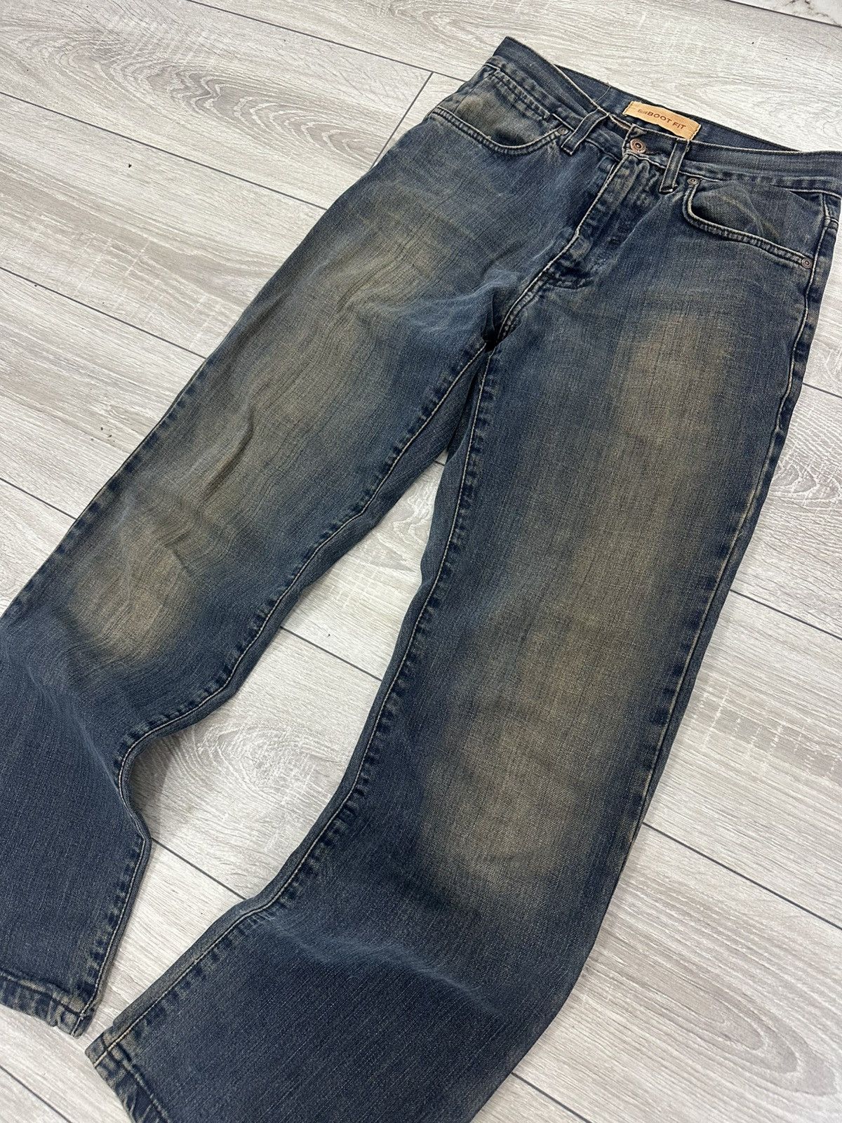 Hysteric Glamour Washed Y2K Flared Bootcut Hysteric Glamour Style Jeans Size US 30 / EU 46 - 4 Thumbnail
