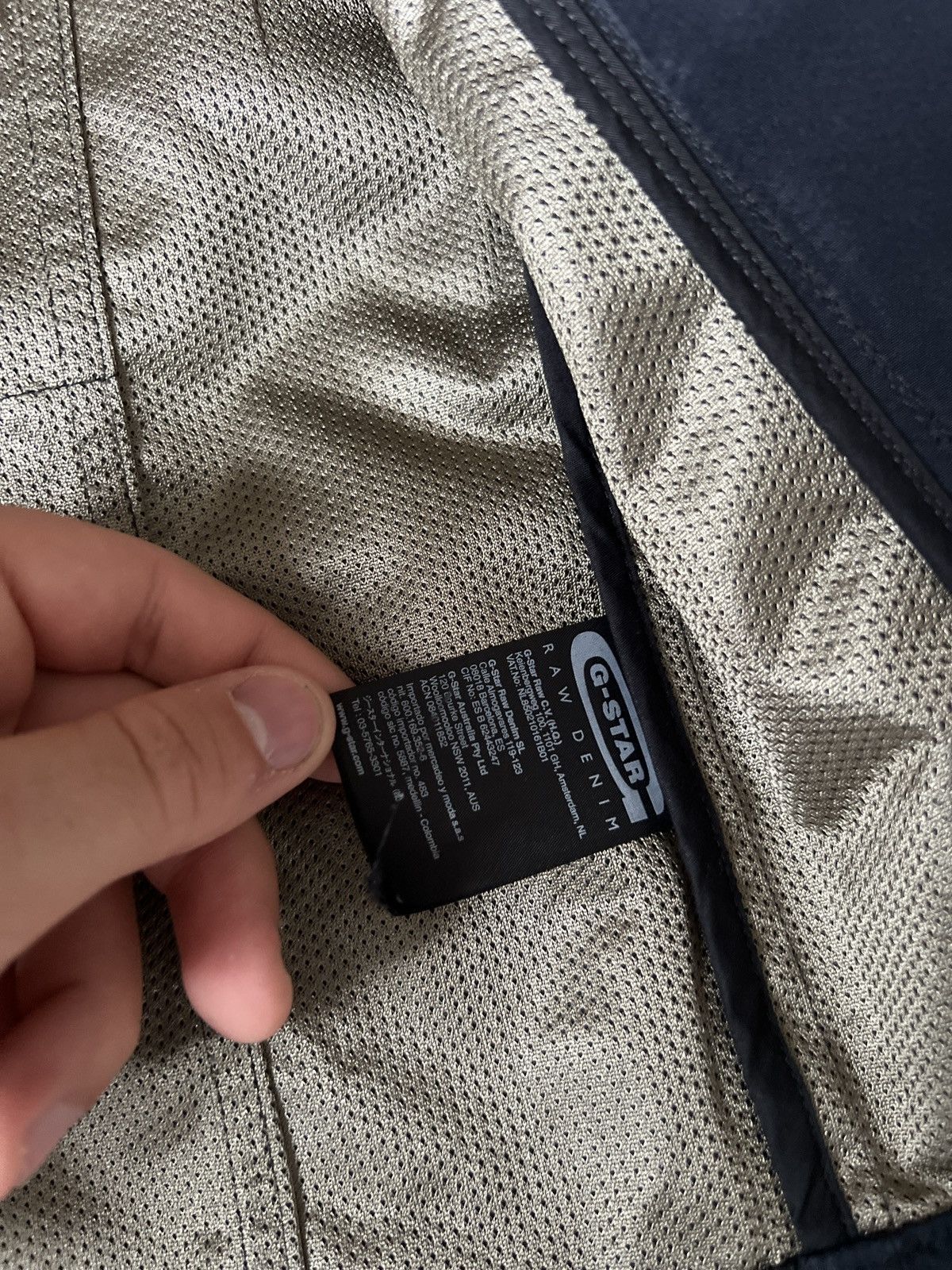 G-Star × Japanese Brand Vintage G-Star Raw Moto Style Nylon Light Jacket Size US L / EU 52-54 / 3 - 9 Thumbnail