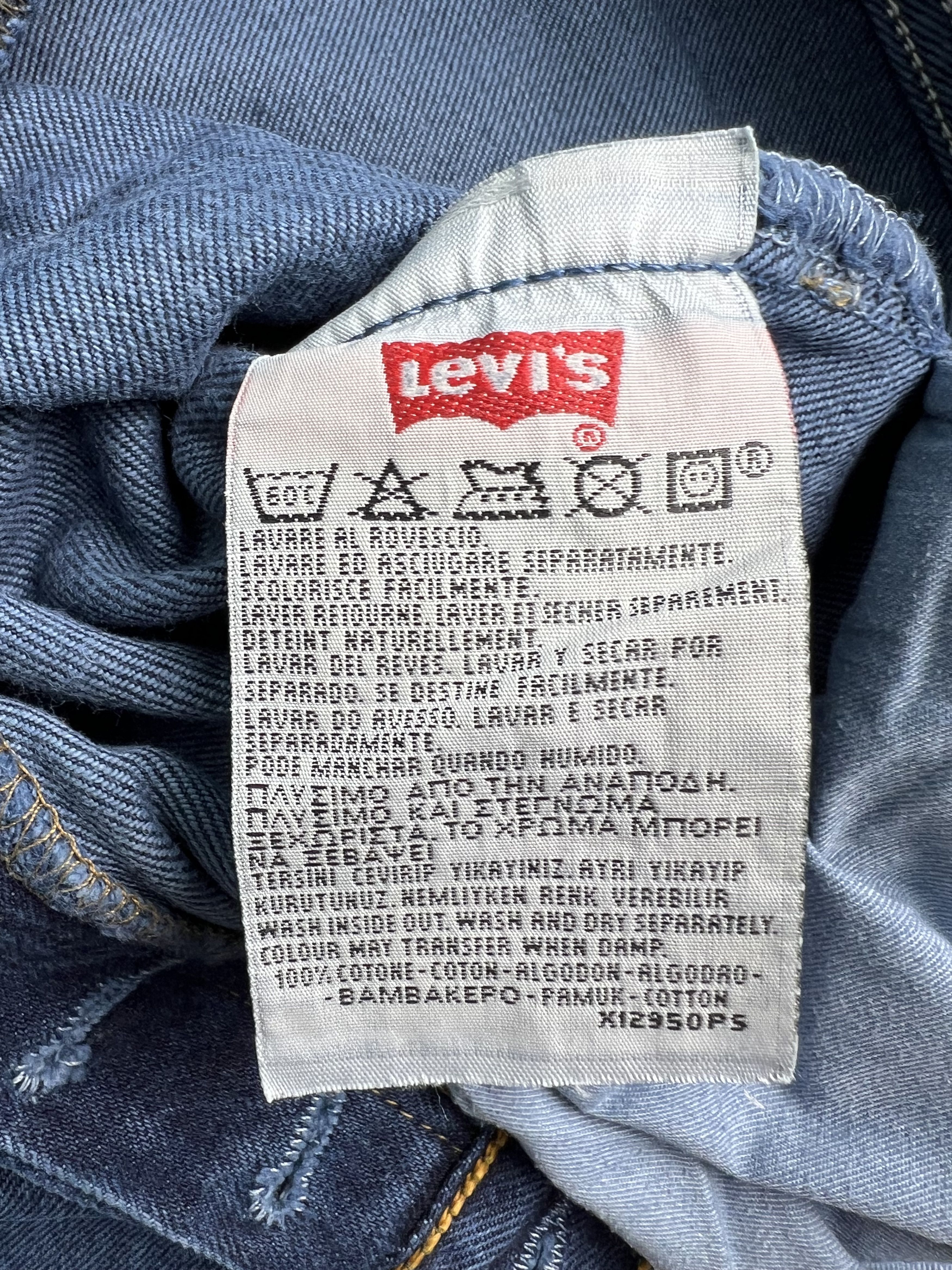 Levi's × Levi's Vintage Clothing × Vintage Levis 501 Vintage Dark Wash Jeans Made In Usa W31 Size US 31 - 5 Thumbnail