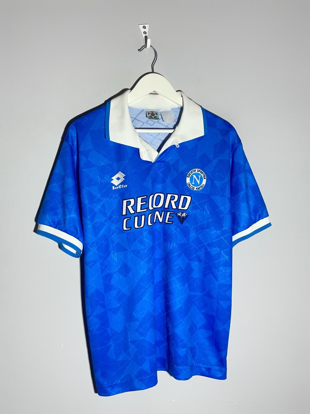 Lotto Sport × Vintage SSC Napoli Lotto 1994/95 Vintage Y2k Football Shirt Size US M / EU 48-50 / 2 - 2 Thumbnail