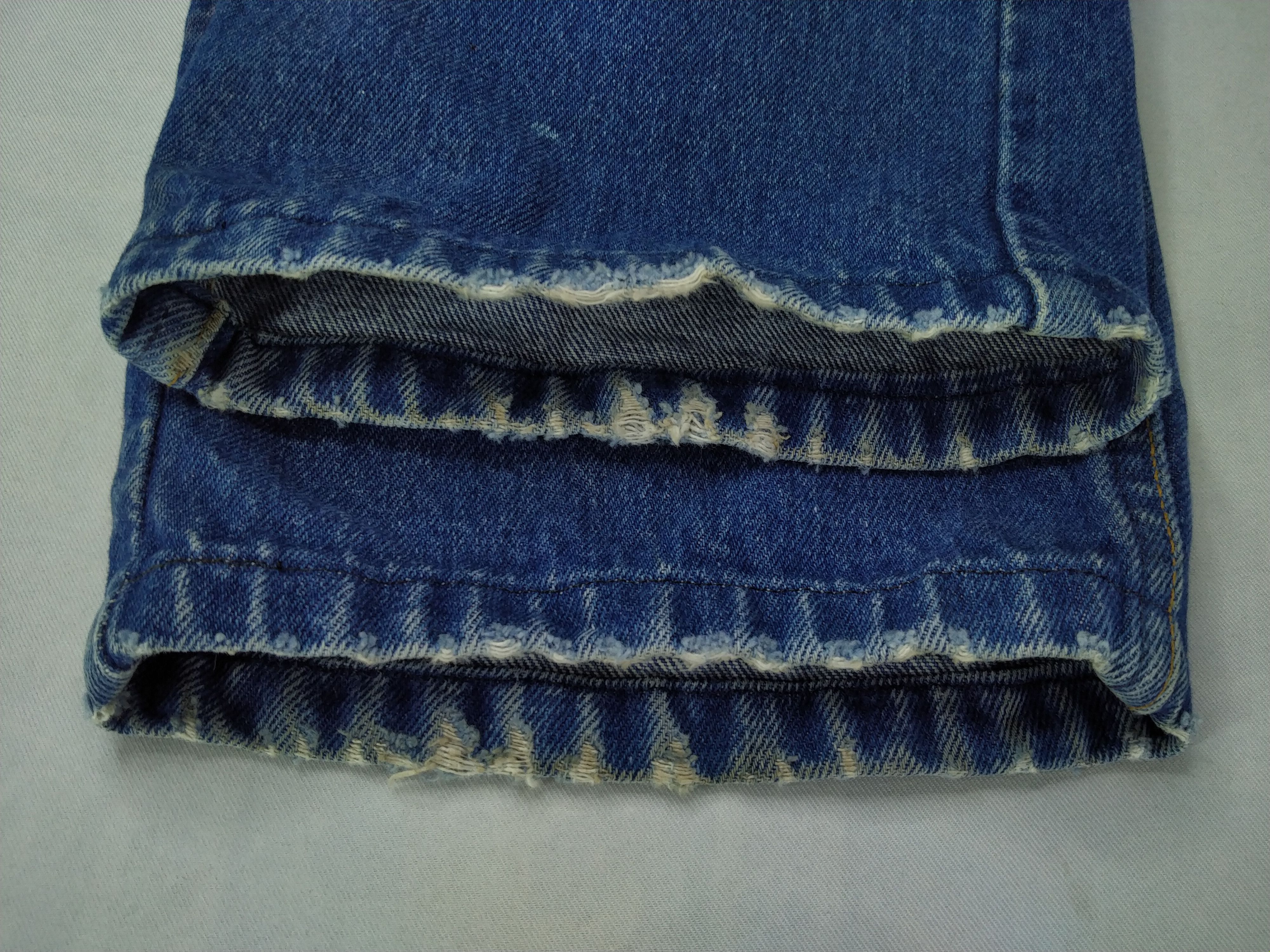 Levi's Distressed Vintage Levi's USA Denim 35x28.5 -JN278 Size US 35 - 16 Thumbnail