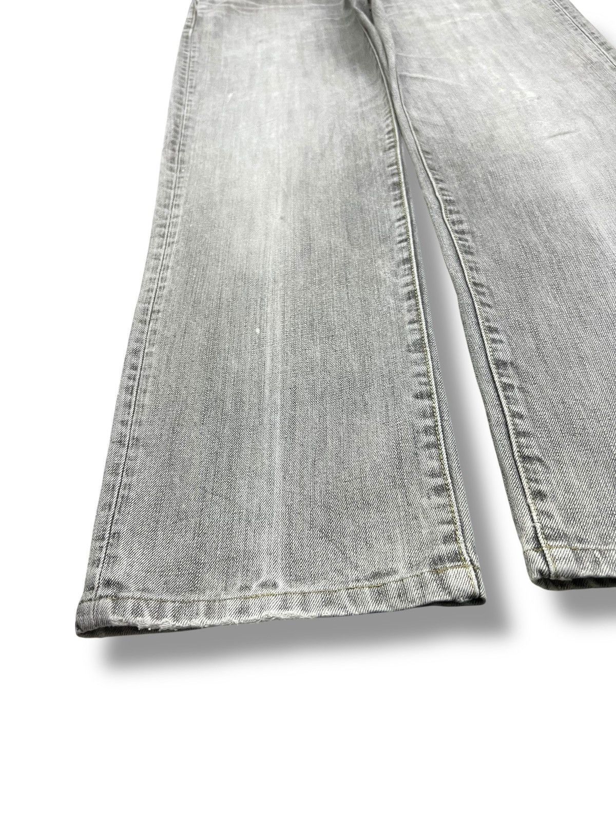 Uniqlo Vintage Uniqlo S-002 Japan - Faded Grey Wash Jeans Size US 33 - 6 Thumbnail