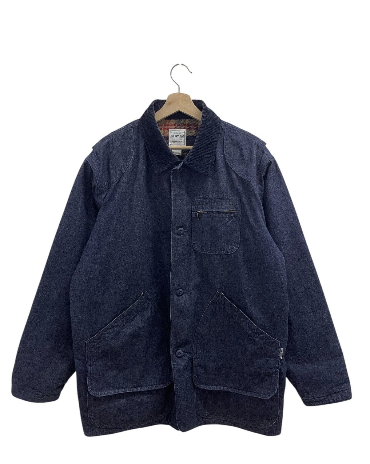 Edwin Vintage Edwin Heavy-Duty Denim Jacket Size US L / EU 52-54 / 3 - 1 Thumbnail