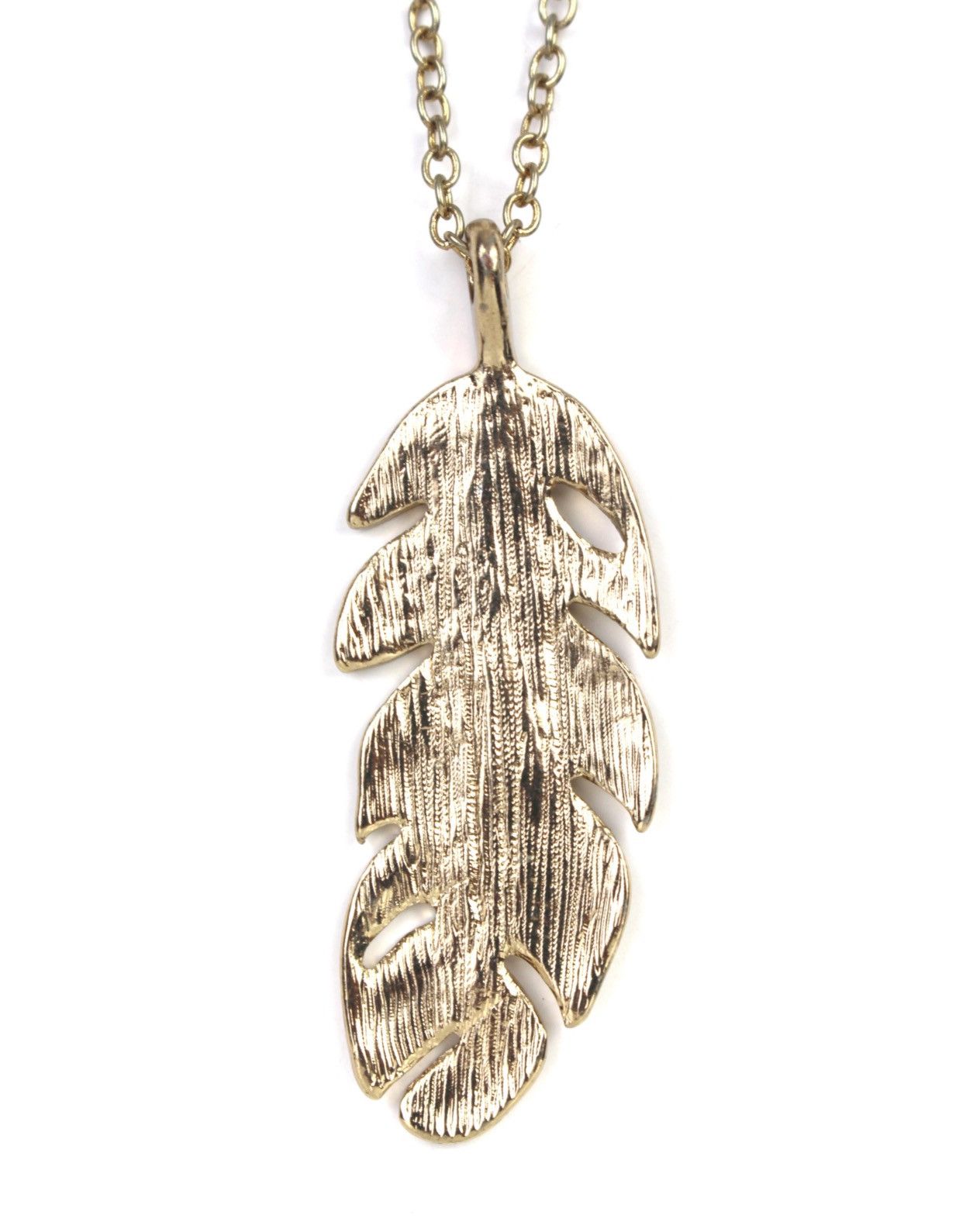Vintage 2000S JAPANESE MADE FEATHER NECKLACE WITH CRYSTAL ACCENTS Size ONE SIZE - 4 Thumbnail