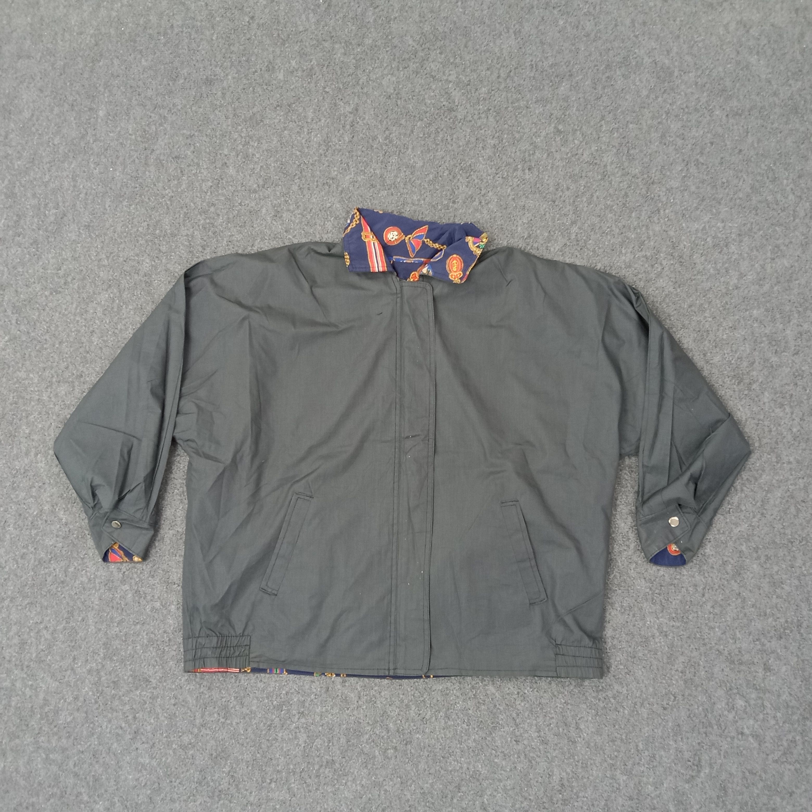 Other Alfred Dunner Medal Design Riversible Bombers Jacket C256N4 Size US L / EU 52-54 / 3 - 6 Thumbnail