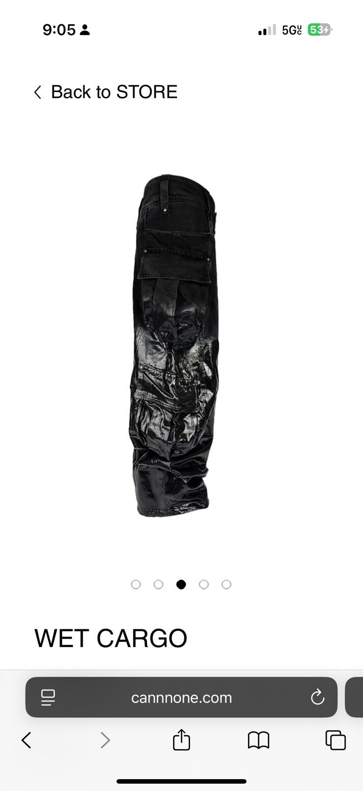 Cannnone Cannnone Wet Cargo Size US 33 - 7 Thumbnail