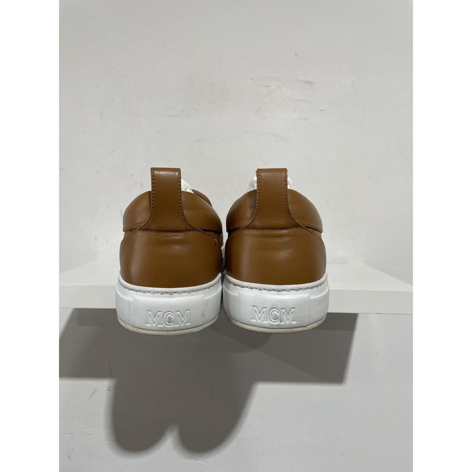 MCM MCM NEO TERRAIN SLIP ON MONOGRAM SNEAKER IN VISETOS LEATHER Size US 10 / EU 43 - 4 Thumbnail