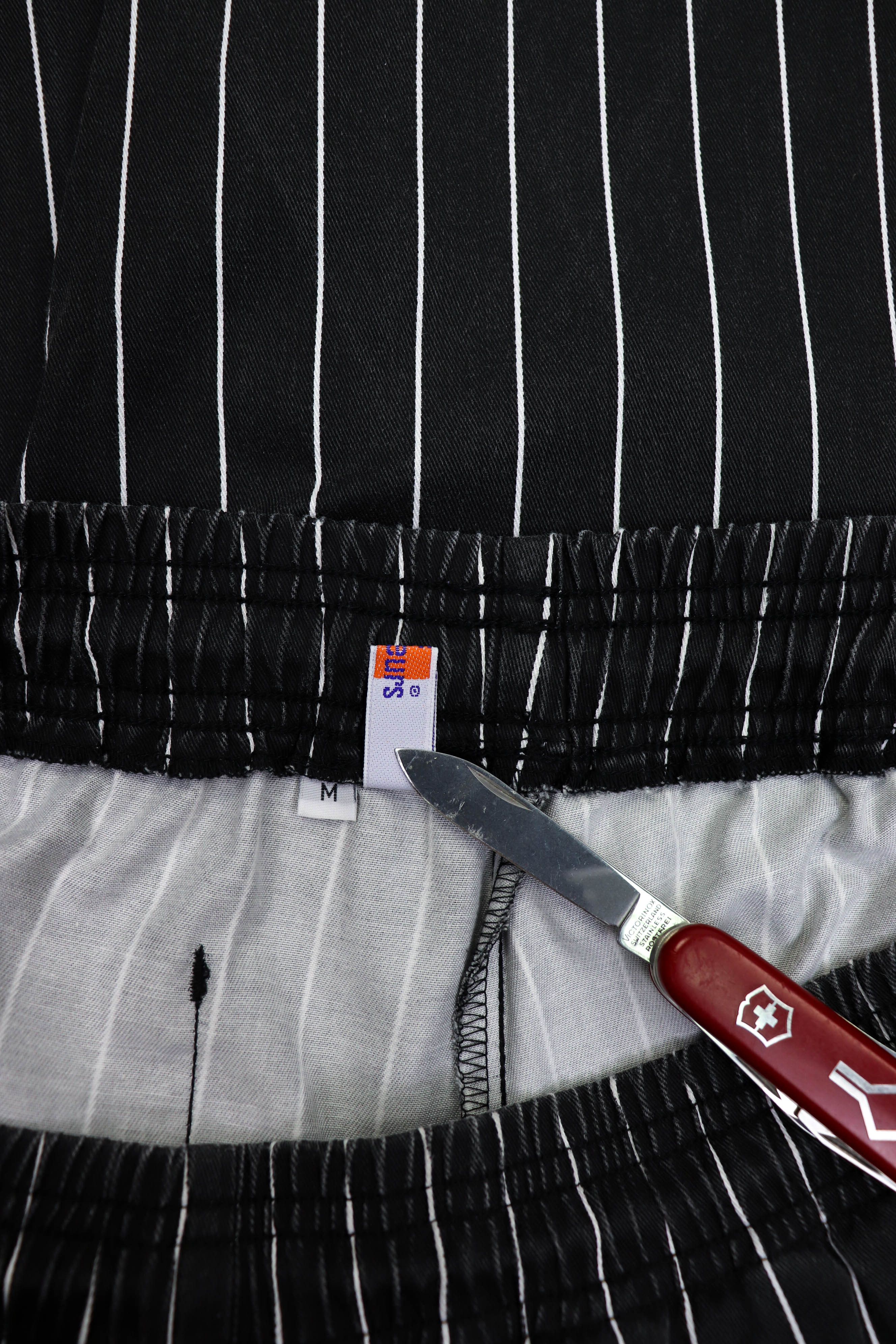 Other Vintage Lutteurs Striped Black Workers Chore Pants Size US 32 / EU 48 - 10 Thumbnail