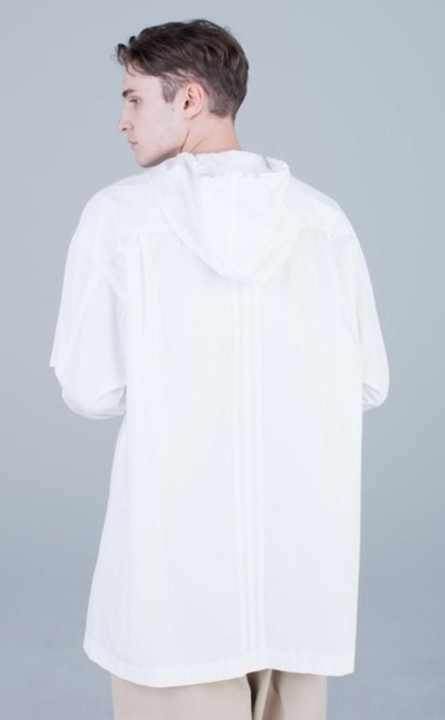 Yohji Yamamoto Y-3 adidas YOHJI YAMAMOTO STP HOODED SHIRT Size US M / EU 48-50 / 2 - 2 Thumbnail