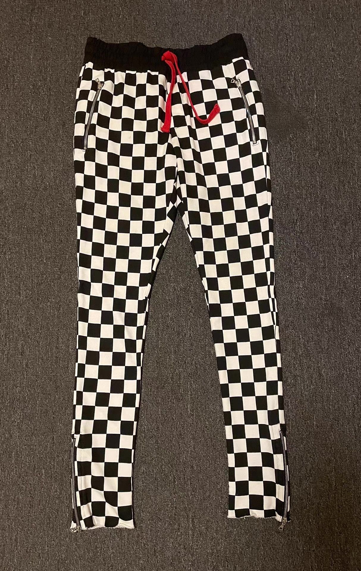 Amiri Amiri checkered sweatpants Q4 Size US 34 / EU 50 - 1 Thumbnail
