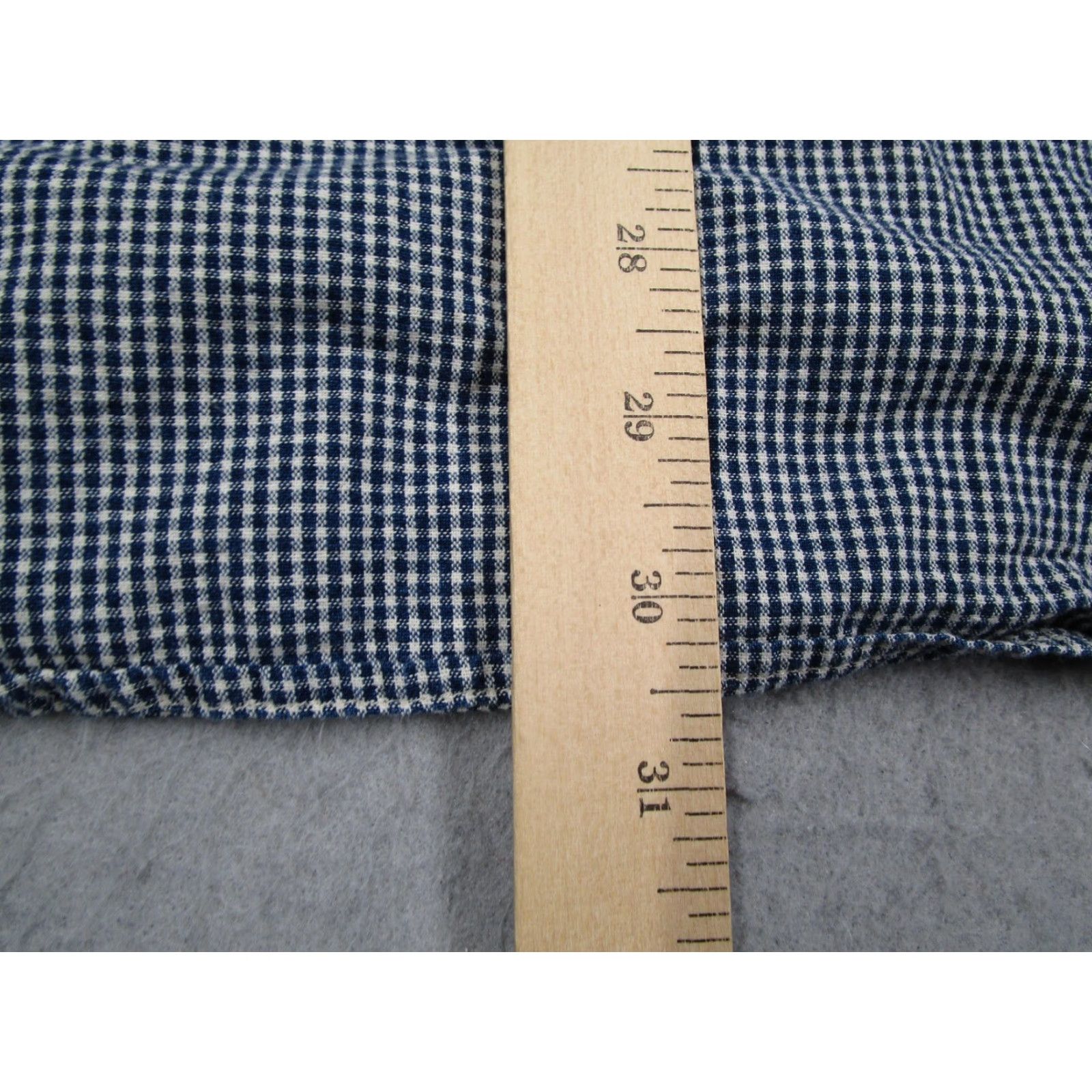 Ralph Lauren VINTAGE? No. Denim & Supply Ralph Lauren Shirt Mens 2XL Blue Gingham Plaid Button-Front Long Sleeve Cotton Classic Fit with Pockets Mens Size US XXL / EU 58 / 5 - 6 Thumbnail