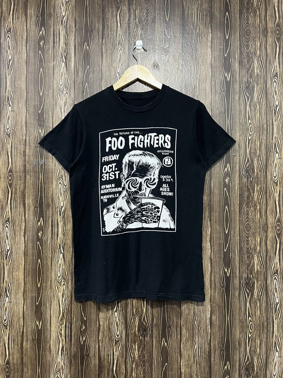 Band Tees × Vintage Vintage Foo Fighters Band Tshirt Size US S / EU 44-46 / 1 - 1 Thumbnail