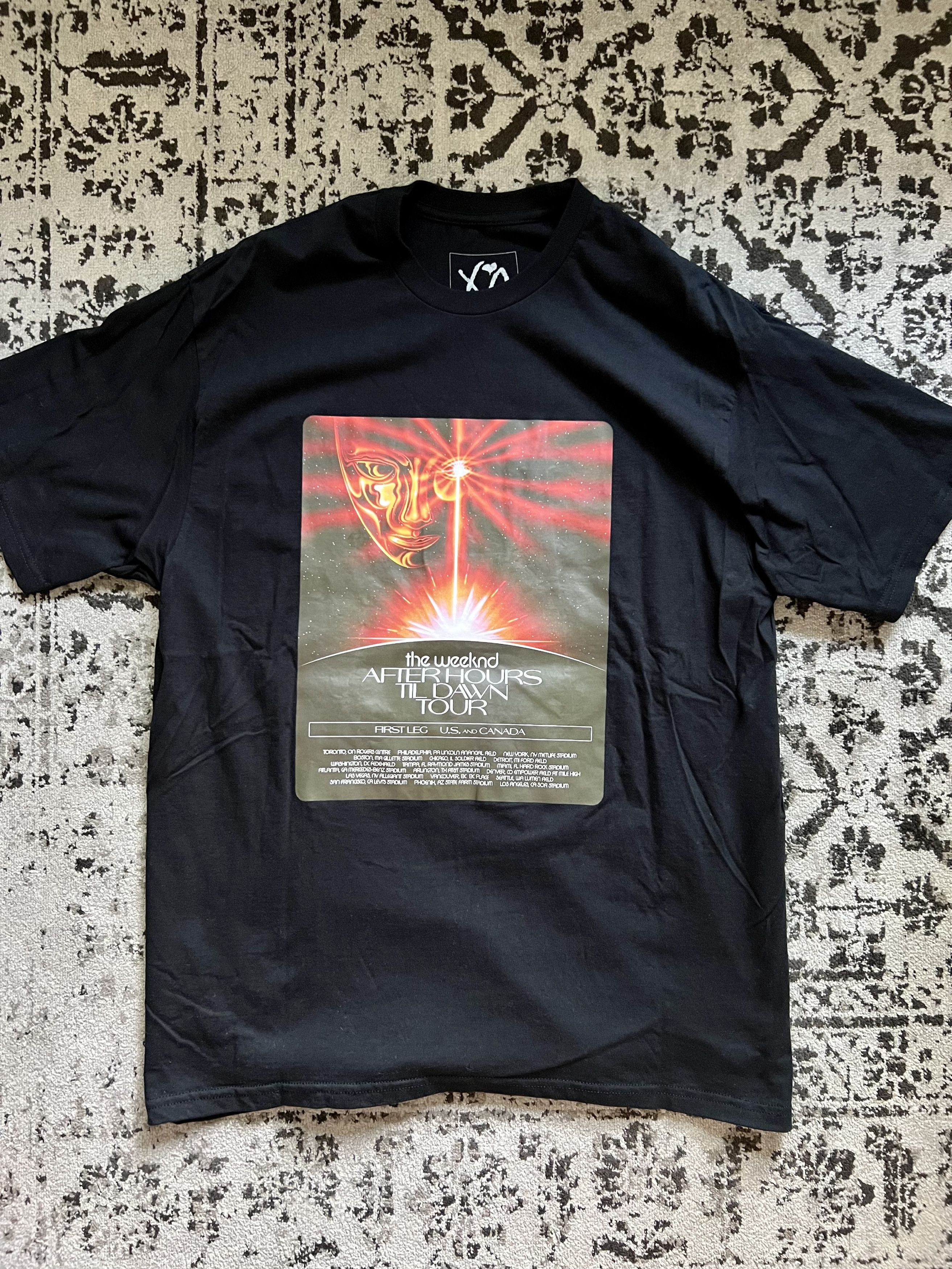 The Weeknd After Hours 2022 First Leg Concert Tee Size US XL / EU 56 / 4 - 1 Thumbnail