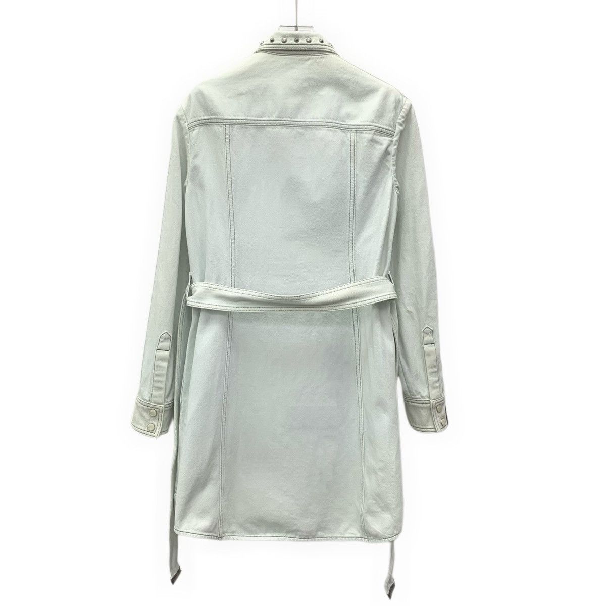 Louis Vuitton Louis Vuitton Long Sleeve Belted Denim Shirt Dress K26WX Size S / US 4 / IT 40 - 2 Thumbnail