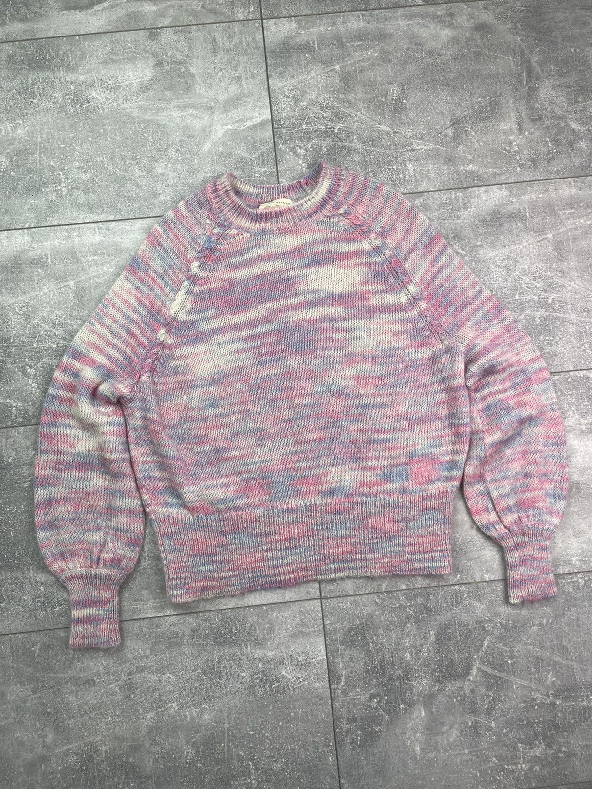 Sezane Sezane Alberto Mohair Knitted Sweater Size S / US 4 / IT 40 - 2 Thumbnail