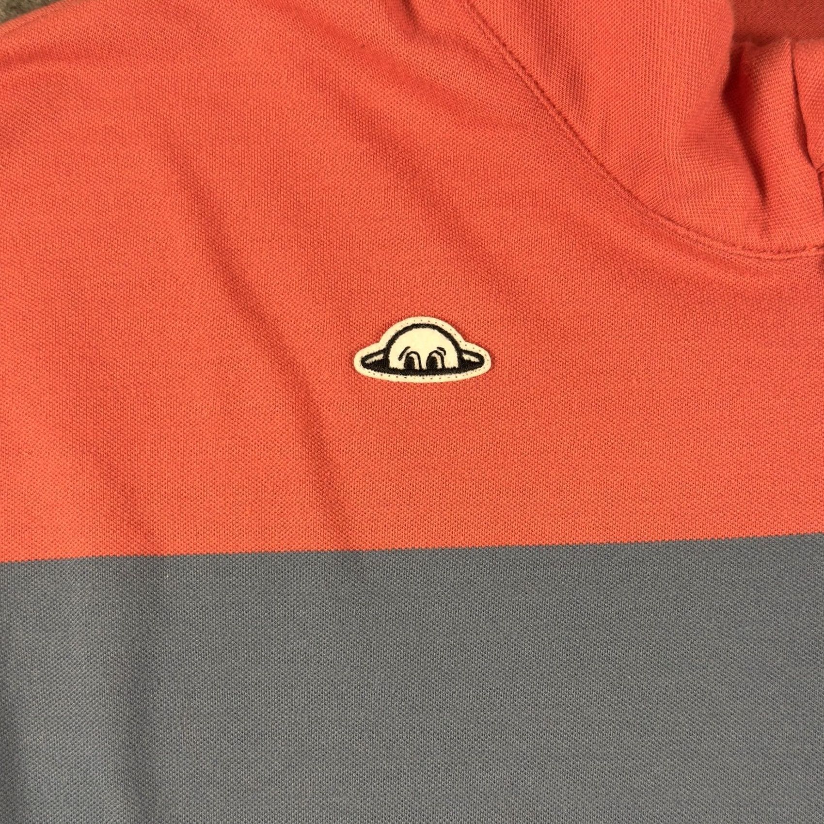 Layer 8 Radmor Pullover Mens Medium Gray Golf Top Layer 1/4 Zip Colorblock Long Sleeve Size US M / EU 48-50 / 2 - 3 Thumbnail