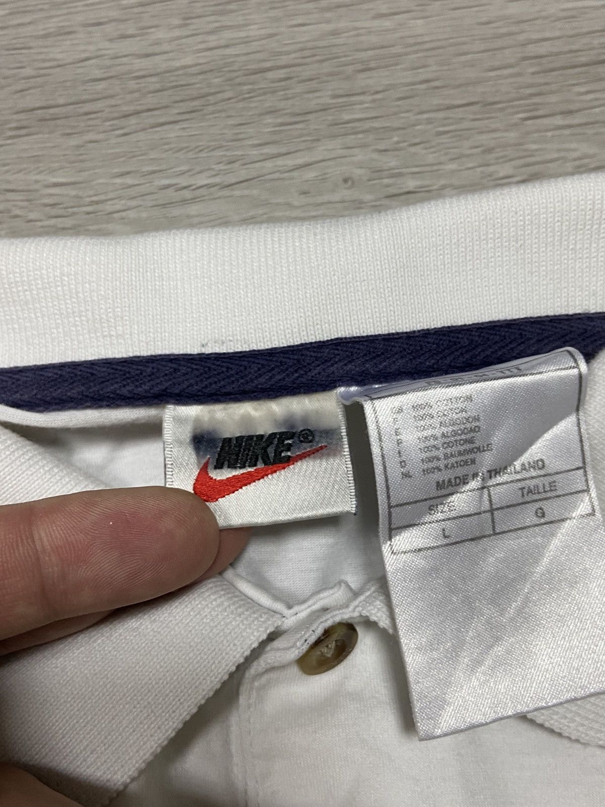 Nike Nike court vintage polo shirt challenge Size US L / EU 52-54 / 3 - 6 Thumbnail