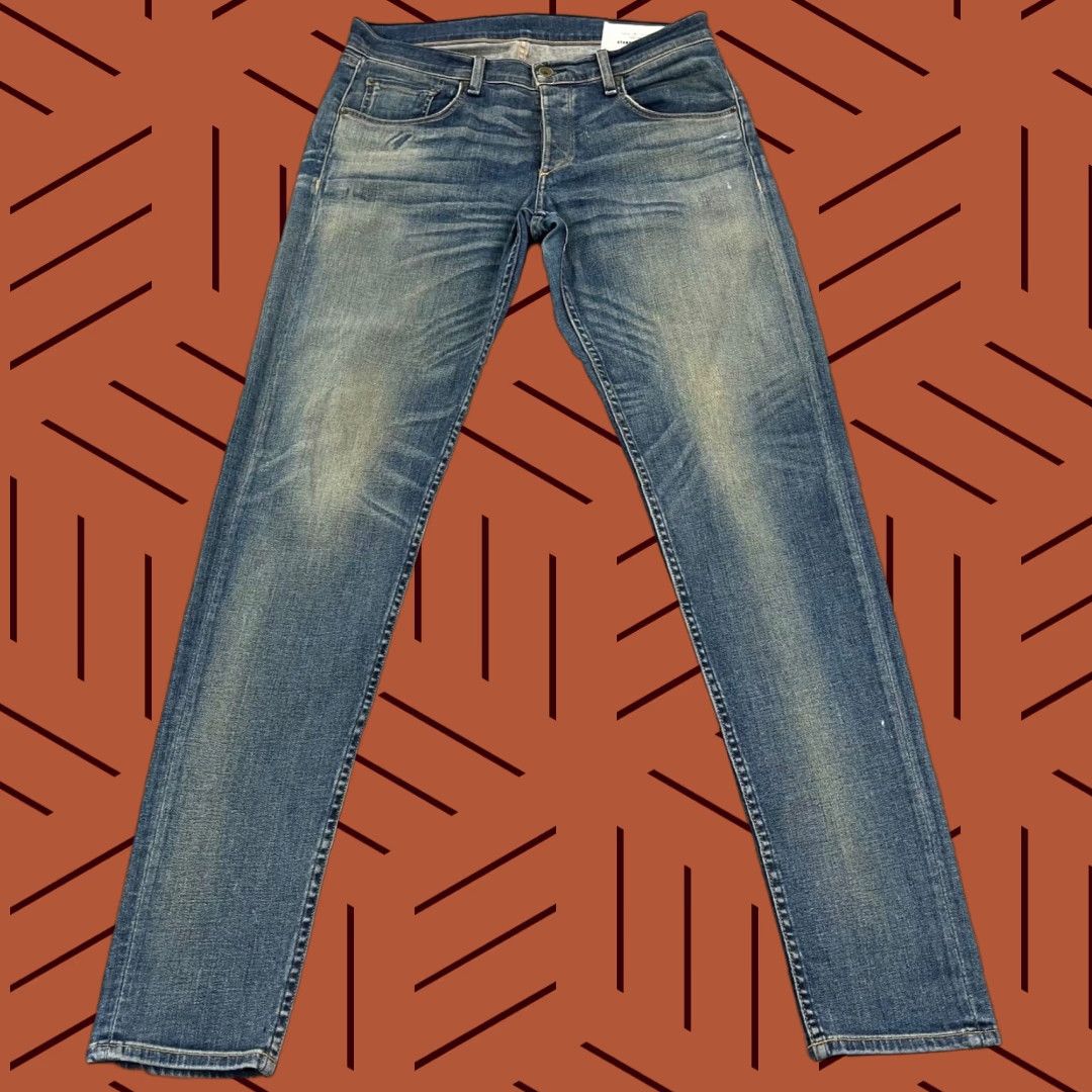 Rag & Bone RAG & BONE Jeans Slim Fit 34x34 Blue Denim Pants Button Fly Mens Size US 34 / EU 50 - 1 Thumbnail
