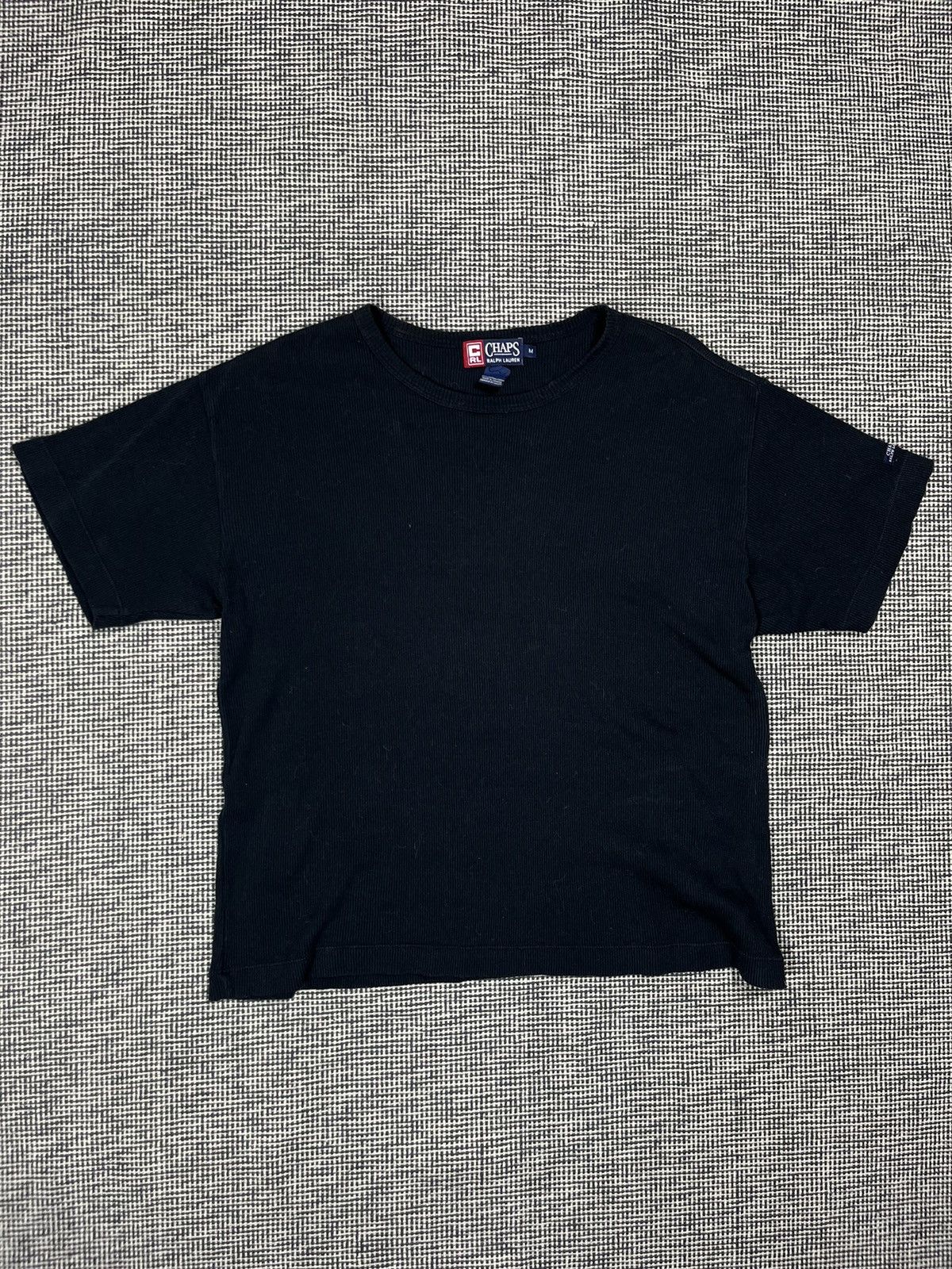 Chaps Ralph Lauren × Vintage Vintage chaps Ralph Lauren ribbed baggy t-shirt Size US L / EU 52-54 / 3 - 2 Thumbnail