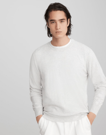 Brunello Cucinelli Sweater in Open White Size US XL / EU 56 / 4 - 1 Thumbnail