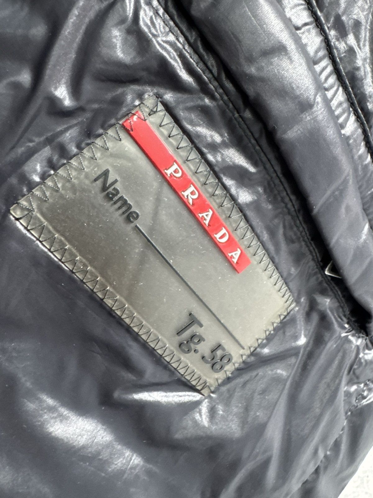 Prada Prada Down Puffer Vest Jacket Black Size US M / EU 48-50 / 2 - 12 Thumbnail
