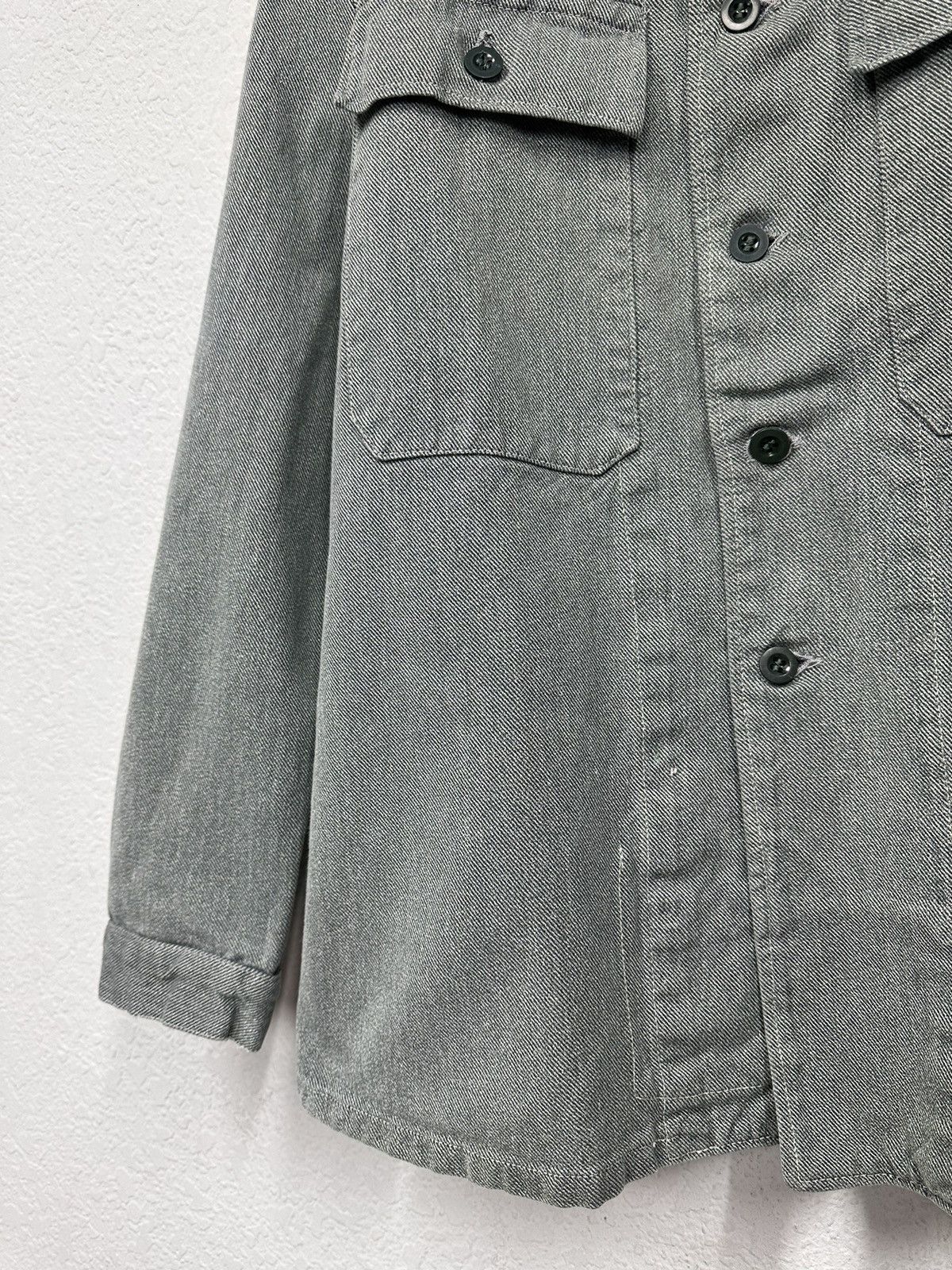 14th Addiction France Work cropped 90s army corduroy denim jacket police Size US M / EU 48-50 / 2 - 7 Thumbnail