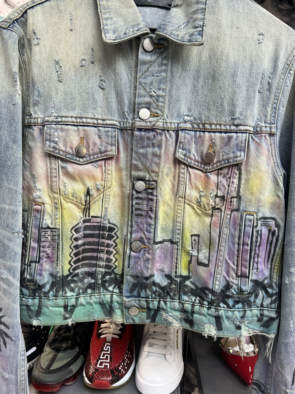 Amiri Amiri Hollywood Jean Jacket Size US S / EU 44-46 / 1 - 5 Thumbnail