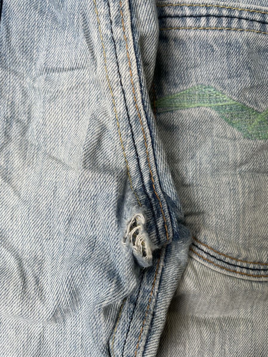 Replay VINTAGE REPLAY BAGGY JEANS MINOR DISTRESSED Size US 34 / EU 50 - 9 Thumbnail