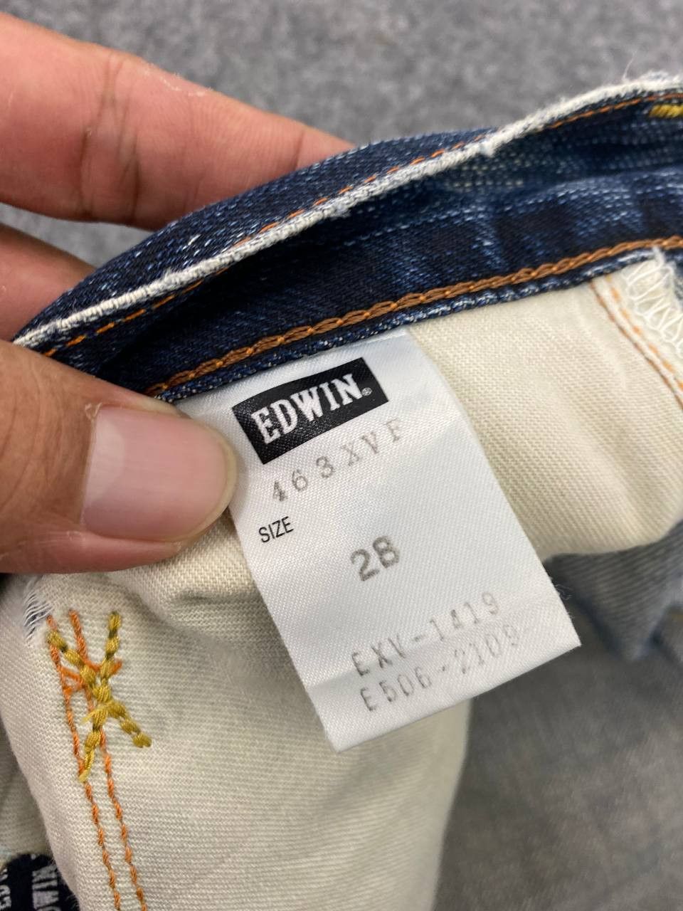 Edwin edwin-xv function curved leg denim nice design Size US 32 / EU 48 - 12 Thumbnail